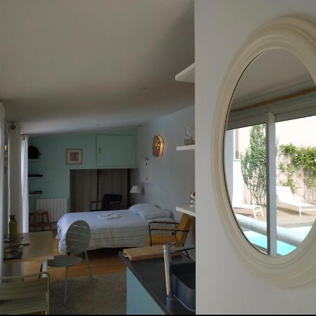 Chambre Studio Independante Au Calme Vue Sur Piscine Teyran Εξωτερικό φωτογραφία